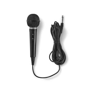 Nedis MPWD01BK Vezetékes Mikrofon – Fekete