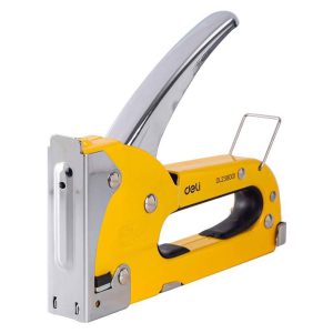 Deli Tools EDL238001 kézi tűzőgép (sárga)