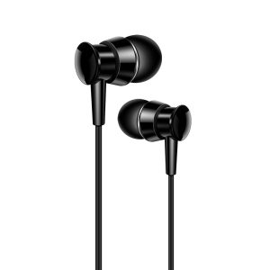 XO vezetékes fülhallgató S25 3,5 mm jack, fekete