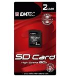 EMTEC SD 2 Gb memóriakártya ECO 18Mb/s, Emtec SDHC 2Gb