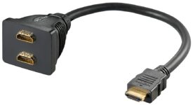 Goobay 68784 HDMI elosztó adapter 0,1m