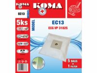 KOMA EC 13 Microfilteres porszívó porzsák 5db/cs. + 1 db. filter