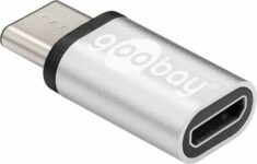 Goobay 56636 USB-C  – USB 2.0 Micro-B adapter, ezüst