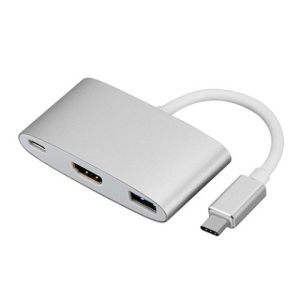 HCT 028-120 USB-C 3.1-apa/HDMI-anya/USB-C 3.1-anya/ USB3.0-anya konverter
