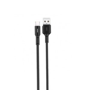 XO mikro-USB kábel NB112 fekete 3A 1m