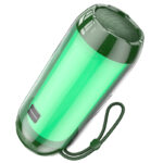 Borofone BR25 Zöld Bluetooth hangszóró, Led világítás