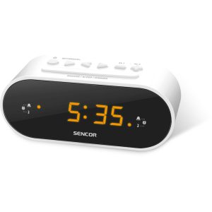 Sencor SRC 1100 W rádiós ébresztőóra – fehér