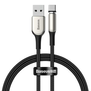 Baseus CATXC-H01 Zinc mágneses USB / USB-C kábel 2A 1m, fekete
