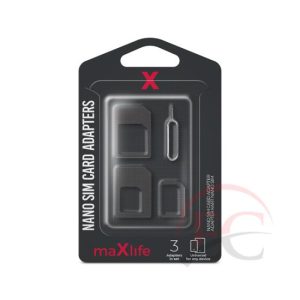 Maxlife Nano SIM-kártya adapterek