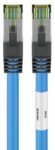 Goobay 45659 8.1 Szerelt S / FTP (PiMF)  kábel 1 m kék szín