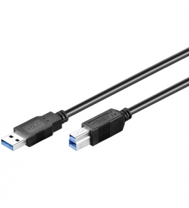 Goobay 93655 A-B kábel USB nyomtatókábel, 3.0 , 1,8m