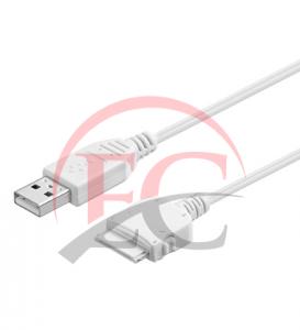 USB töltö és adat kábel Apple eszközökhöz, 1,2 m, fehér a  Apple iPod, iPhone 3G