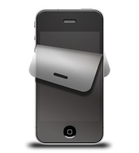 Goobay 62054 LCD kijelzővédő fólia Apple iPhone 4 G, első és hátlapi védőfólia