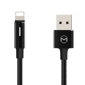Mcdodo King USB – Lightning 1,8 m fekete CA-4602 automatikus kikapcsolással