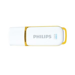 Philips USB 3.0 128GB Snow Edition pendrive, fehér/sárga PH665380