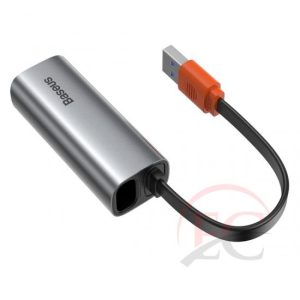 Baseus CAHUB-AD0G külső hálózati adapter USB 3.2 Gen 1 1000 Mbps Gigabit Ethernet – szürke