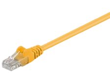 Goobay 66810 Szerelt UTP kábel 0,25 m, sárga