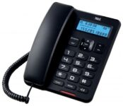 Well PHONE-CORD-CD001BK-WL vezetékes telefon, fekete