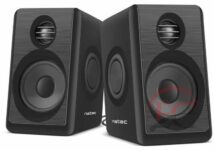 Natec NGL-1230  LYNX computer speakers 2.0 6W RMS, Black