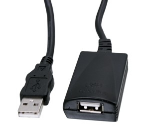 Well Cable-147HS USB 2.0 hosszabbító+aktív erősítő 4,8m – USB hosszabbító