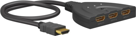 Goobay 58487 HDMI Splitter (1 PC – 3 Kijelző)