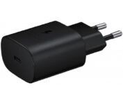 Hálózati USB-C gyorstöltő adapter 25W Fekete 014-117