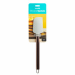 Bewello 57547G Szilikon spatula rozsdamentes nyéllel – 29 x 5,2 x 1 cm