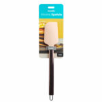 Bewello 57547P Szilikon spatula rozsdamentes nyéllel – 29 x 5,2 x 1 cm