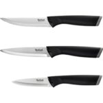 TEFAL K2219455 Essential Knife 3 részes készlet, rozsdamentes acél