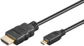 Goobay 58683 Micro HDMI apa – HDMI anya Adapter 0,15 m