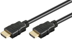 Goobay 61162 High Speed HDMI 2.0 – HDMI 2.0 Kábel 7.5m – Fekete