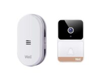 Well Doorbell-Charm-WL Smart videó kaputelefon szett – Wi-Fi-s, akkumulátoros – HD – fehér